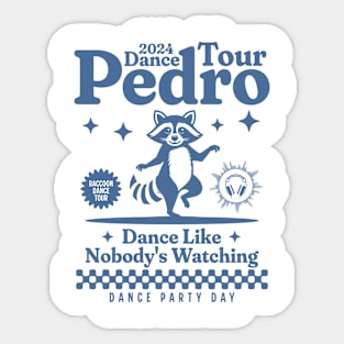 Pedro Dance Tour Sticker